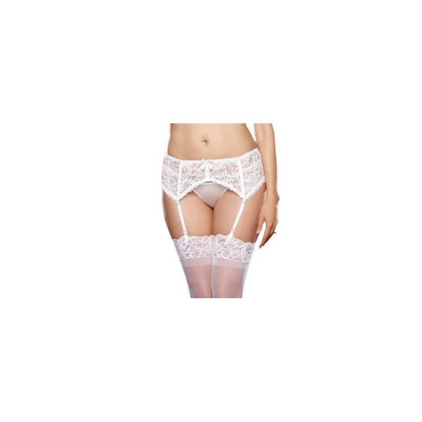 Porte jarretelles grande taille dentelle 3 couleurs disponibles 